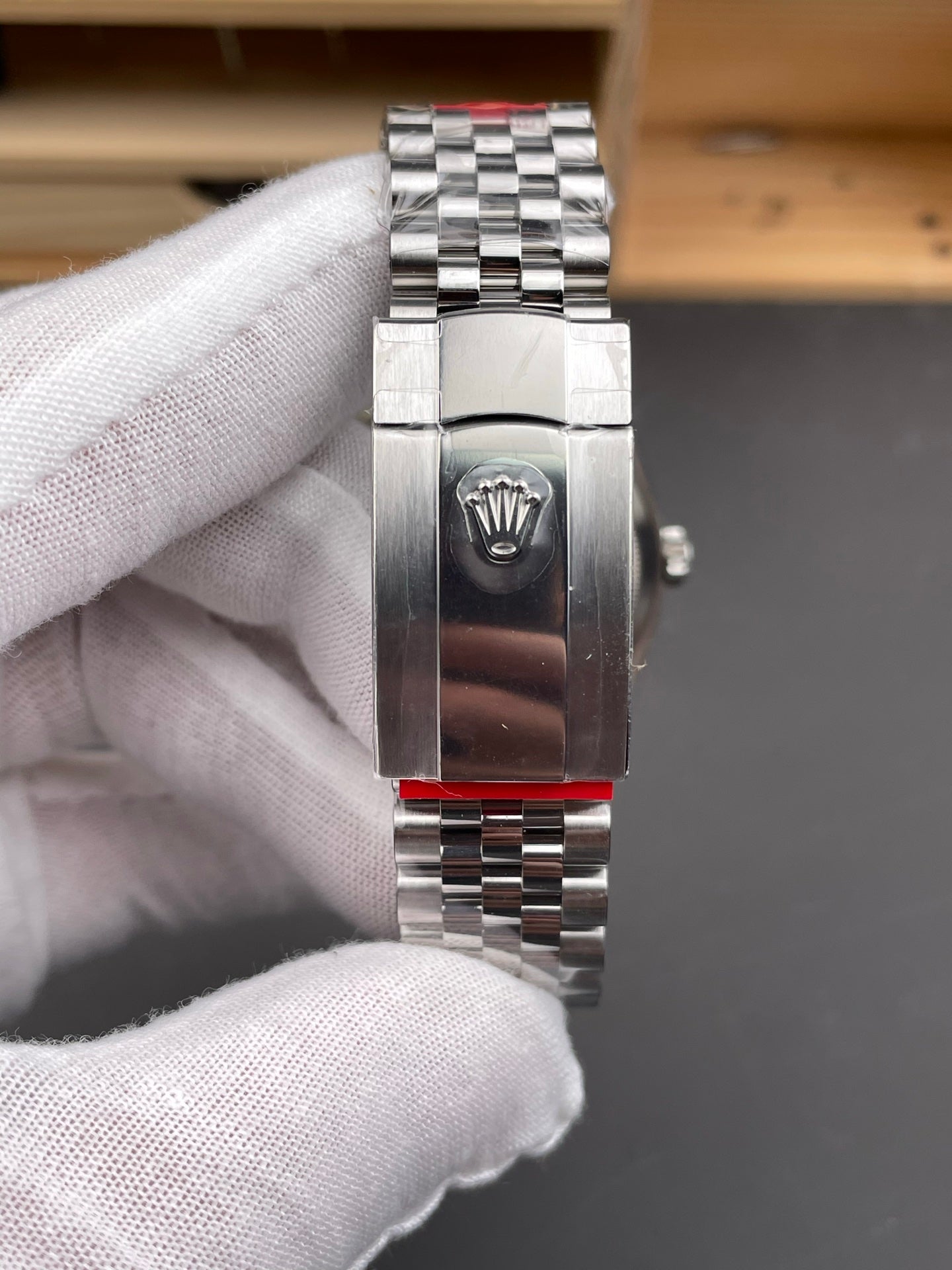 Rolex Datejus White Dial Roman Markers + Steel Bezel + Jubilee