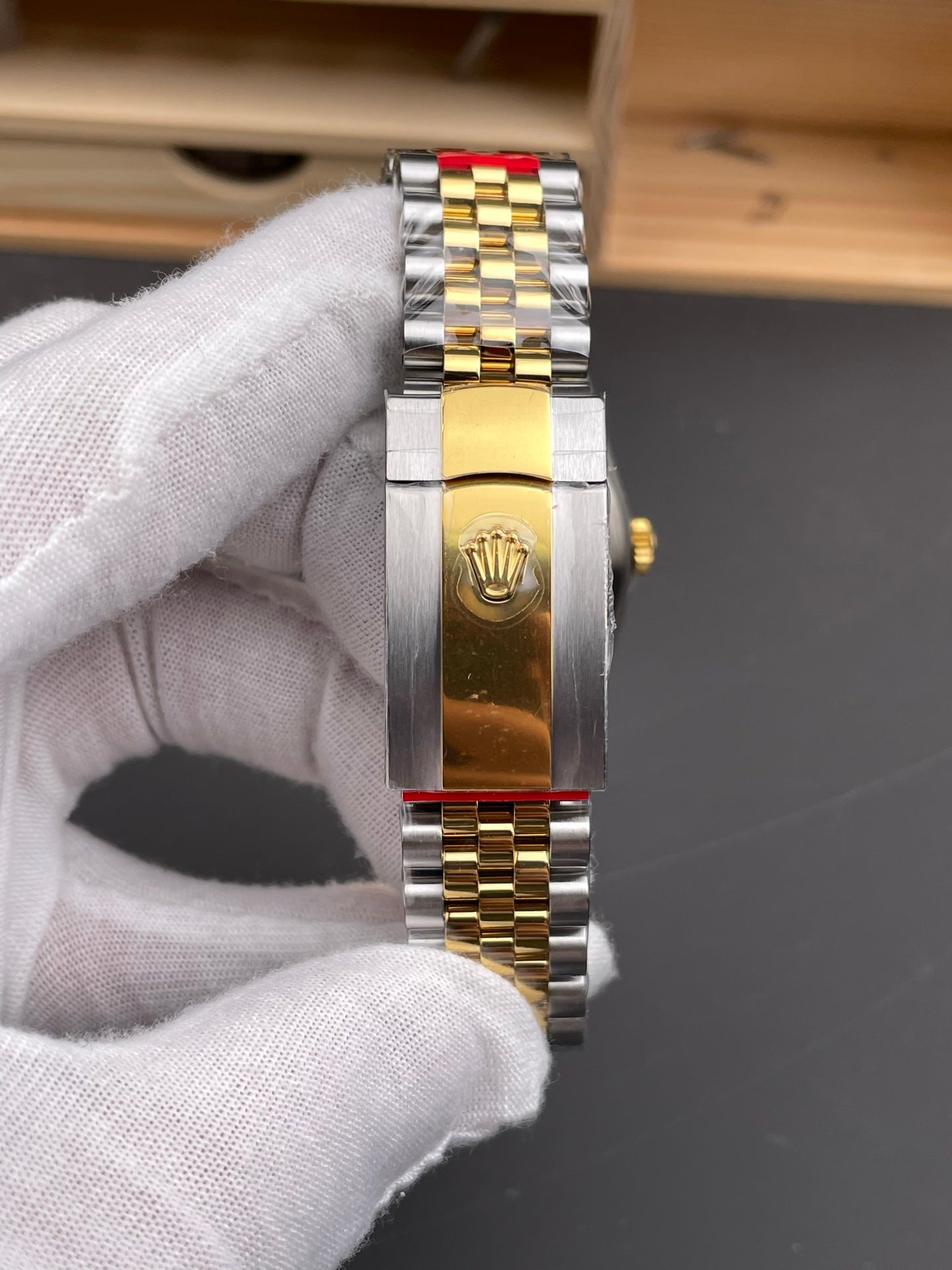 Rolex Datejust Green Dial Roman Markers + Two-Tone Bezel + Two-Tone