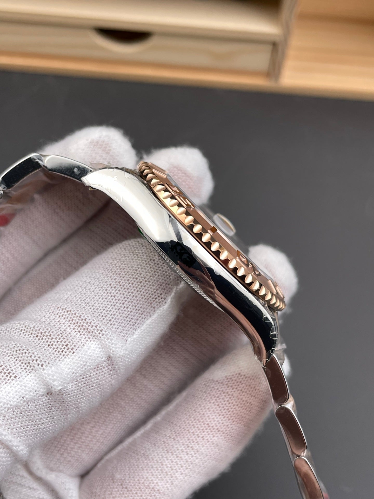 Rolex Yacht-Master Brown Dial + Rose Gold Bezel + RG Bracelet