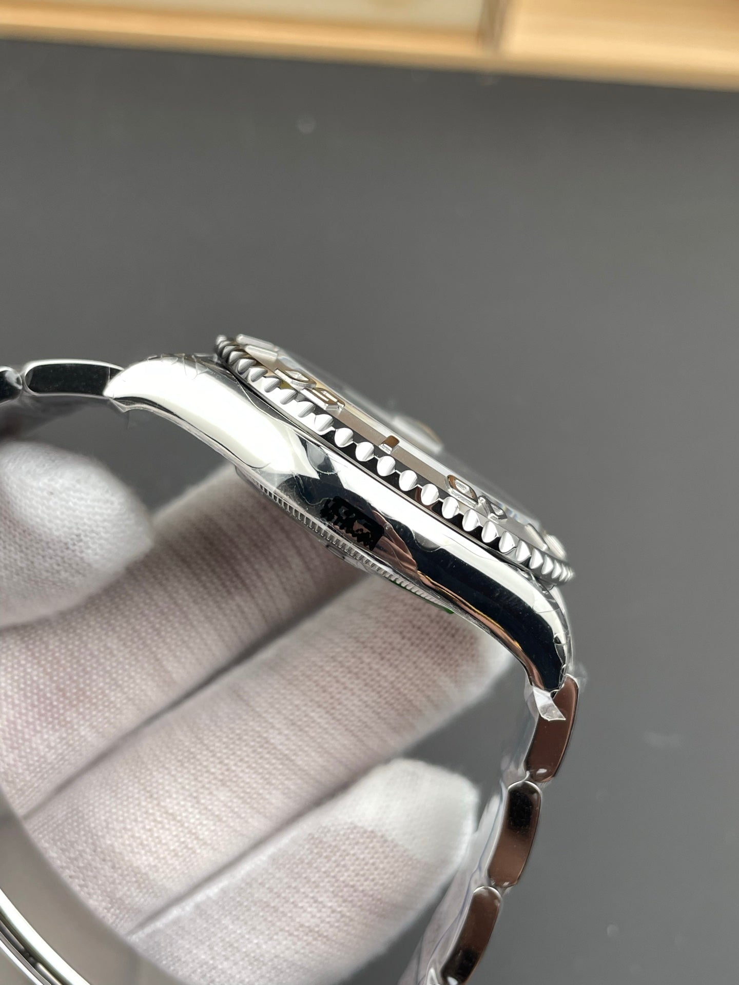 Rolex Yacht-Master Gery Dial + Gery Bezel + Steel Rubber