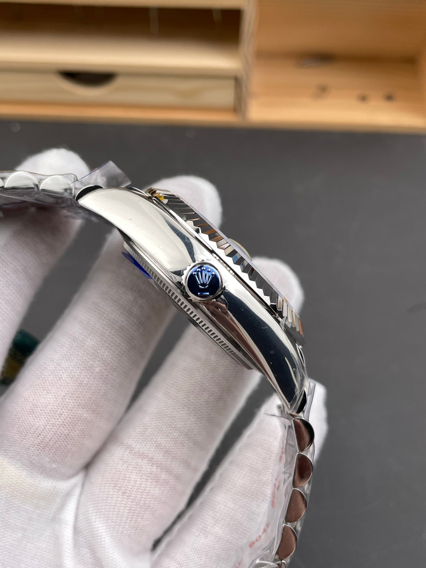 Rolex Sky-Dweller Blue Dial + Steel Bezel + Steel Bracelet