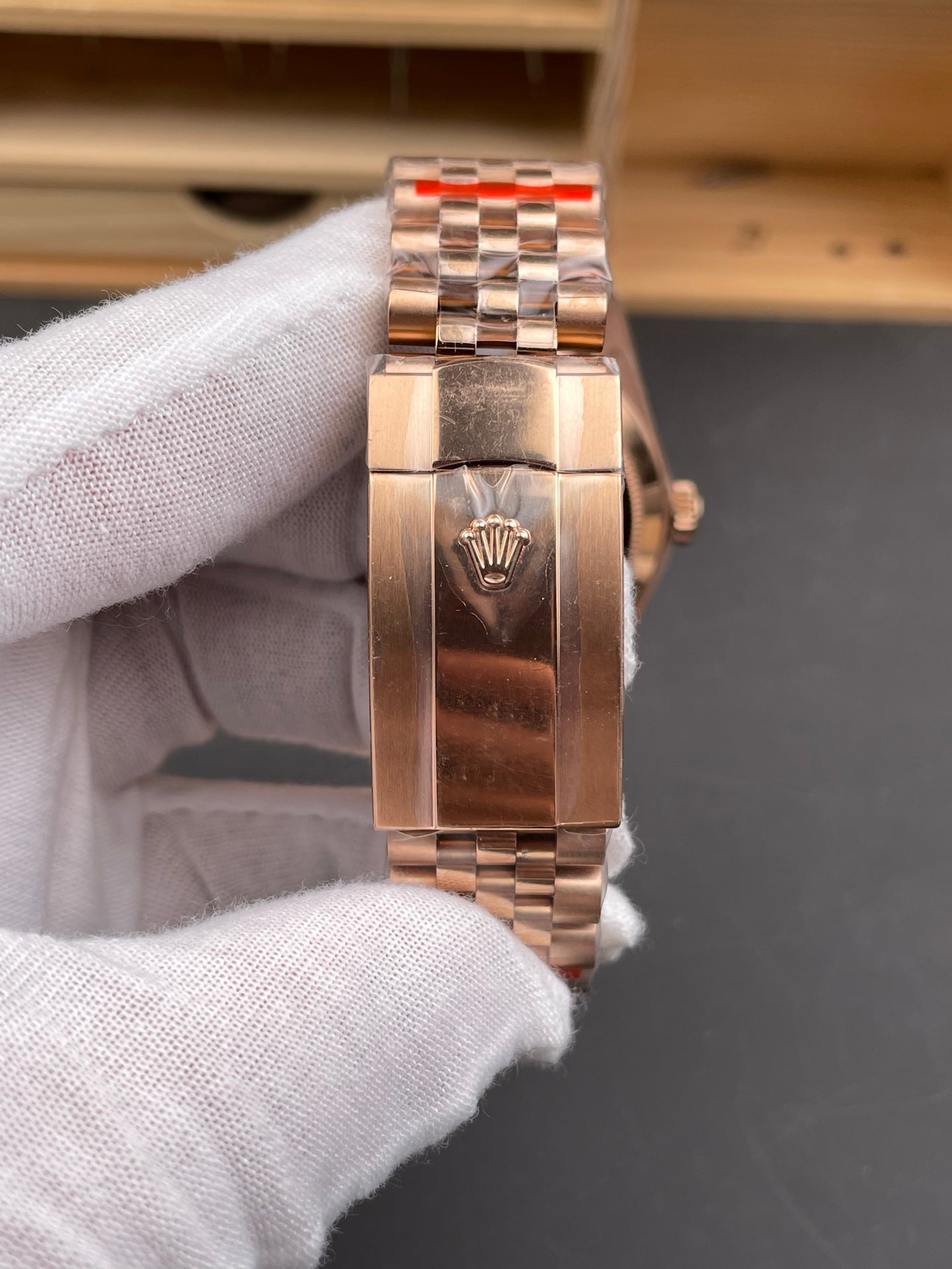 Rolex Sky-Dweller Brown Dial + Rose Gold Bezel + RG Bracelet