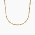 Bezel Lab Diamond Tennis Necklace (3 1/2 ct. tw.) in 14K Yellow Gold