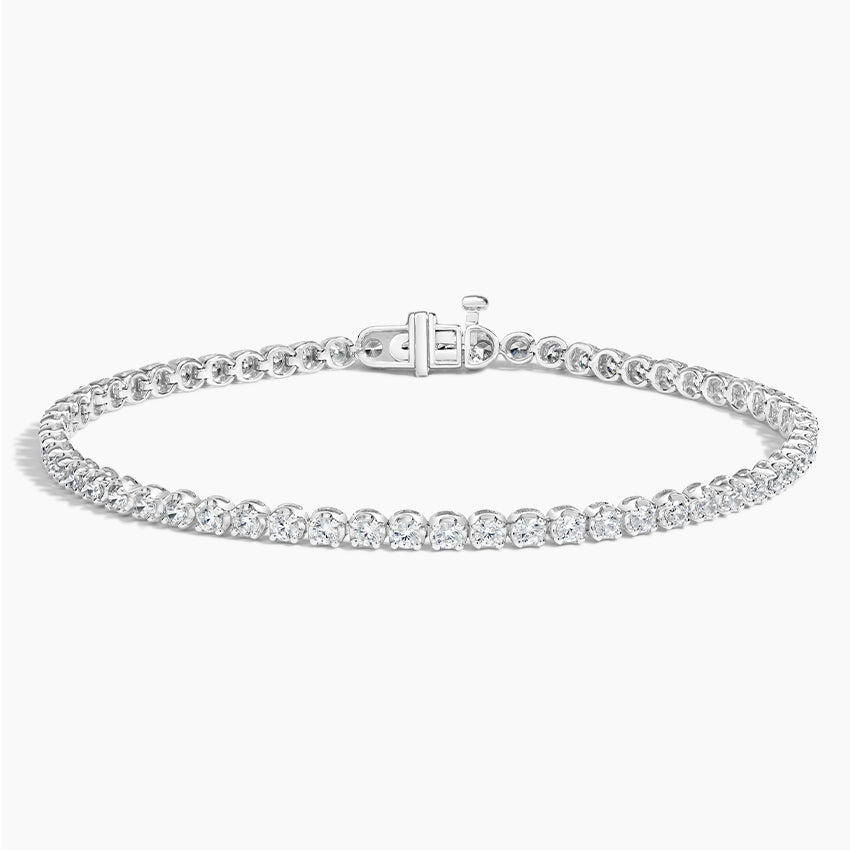 7 in. Certified Lab Diamond Tennis Bracelet (2 ct. tw.) in 18K White Gold