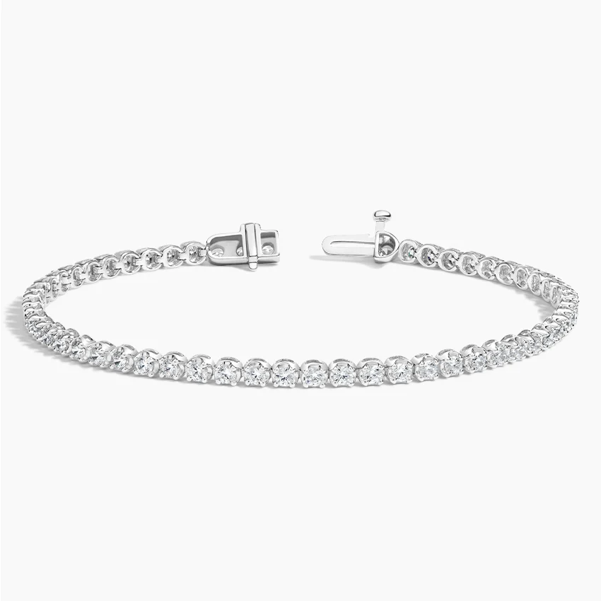 7 in. Certified Lab Diamond Tennis Bracelet (2 ct. tw.) in 18K White Gold