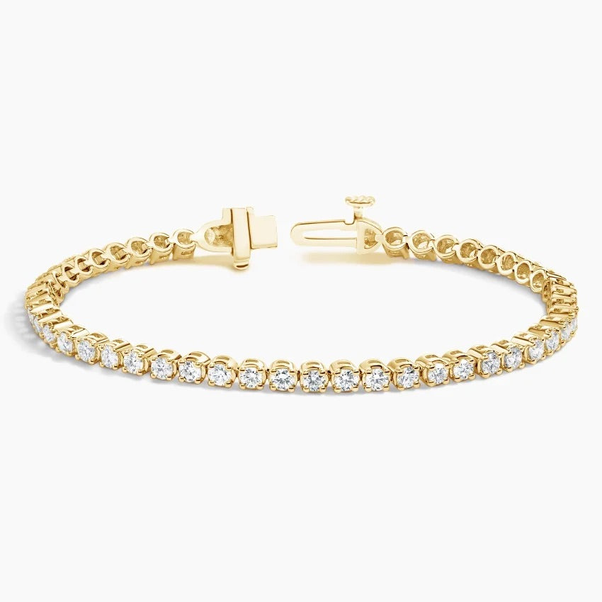 7 in. Certified Lab Diamond Tennis Bracelet (2 ct. tw.) in 18K Yellow Gold