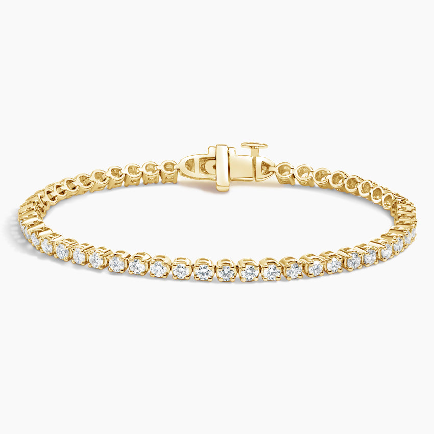 7 in. Certified Lab Diamond Tennis Bracelet (2 ct. tw.) in 18K Yellow Gold