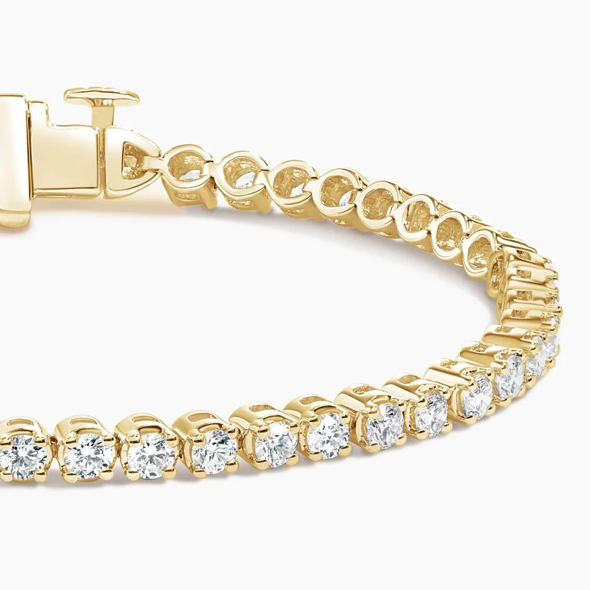 7 in. Certified Lab Diamond Tennis Bracelet (2 ct. tw.) in 18K Yellow Gold