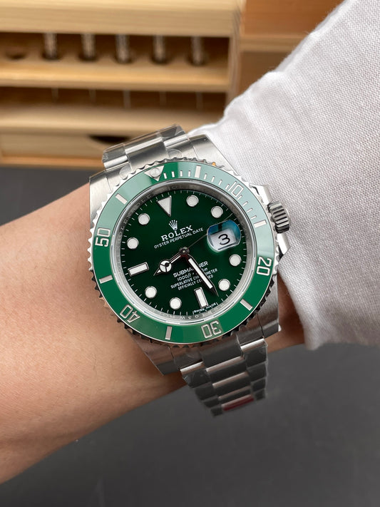 Rolex Submariner Green Dial + Green Bezel + Steel Bracele ·001