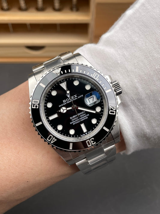 Rolex Submariner r Black Dial + Steel Bezel + Steel Bracelet·001